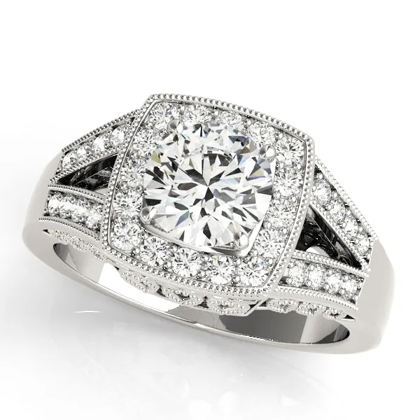 Engagement Rings Halo Round - TN83554
