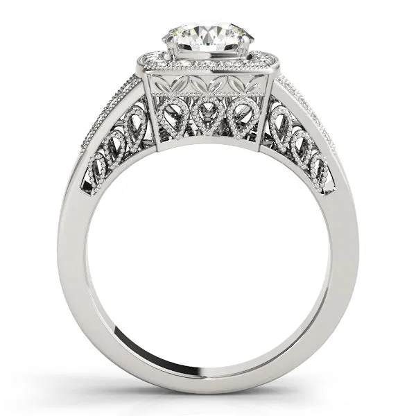 Engagement Rings Halo Round - TN83554