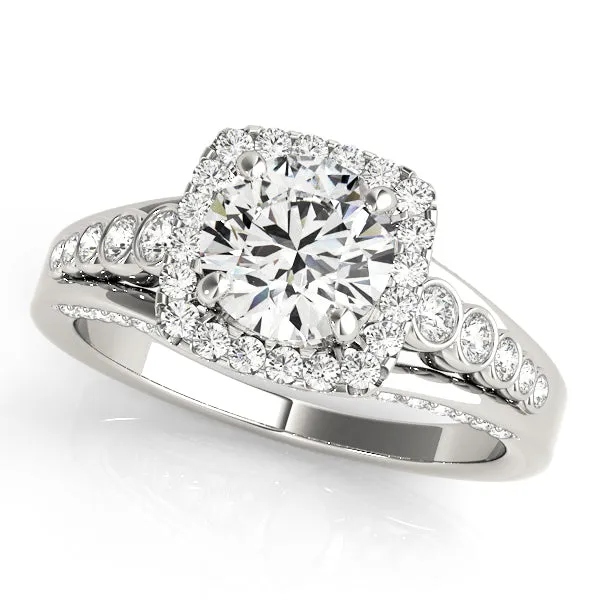 Engagement Rings Halo Round - TN84270