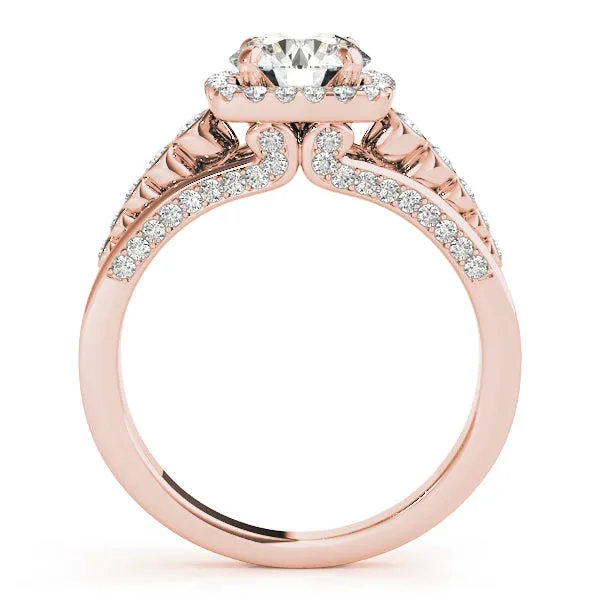 Engagement Rings Halo Round - TN84270