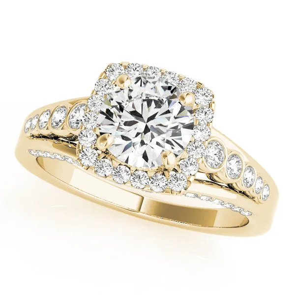 Engagement Rings Halo Round - TN84270