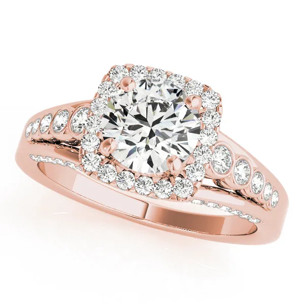 Engagement Rings Halo Round - TN84270