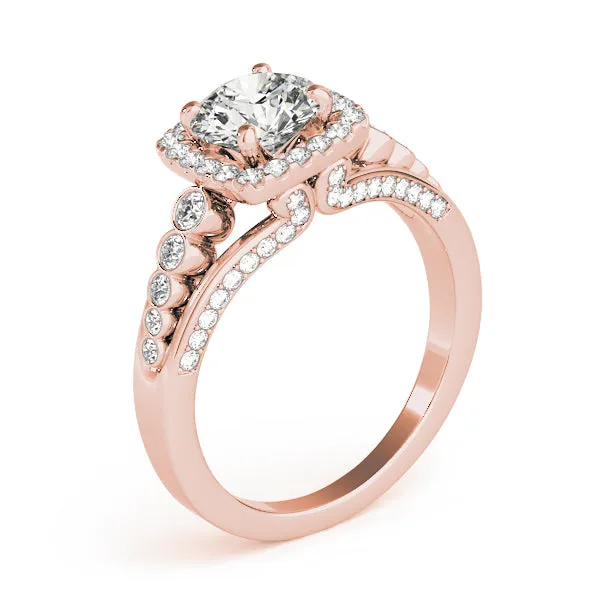 Engagement Rings Halo Round - TN84270