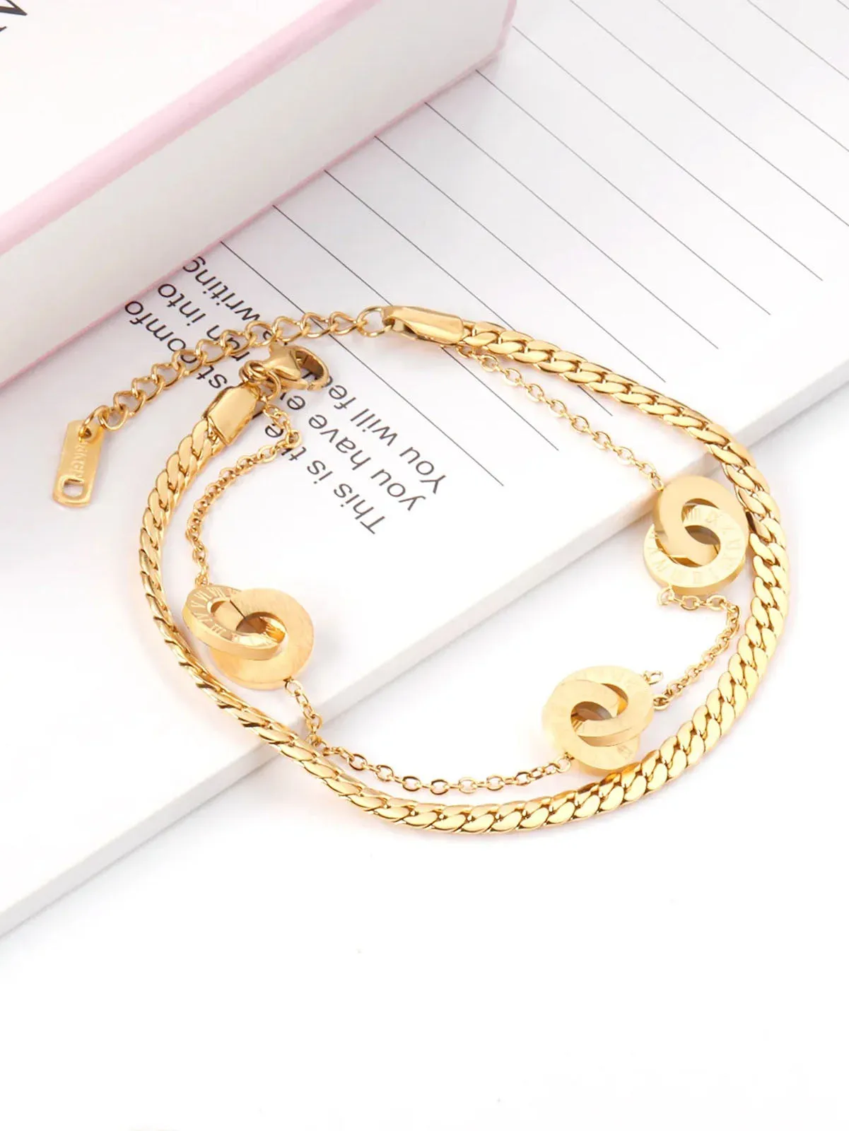 Eternity Layered Chain Bracelet - FD ⚡