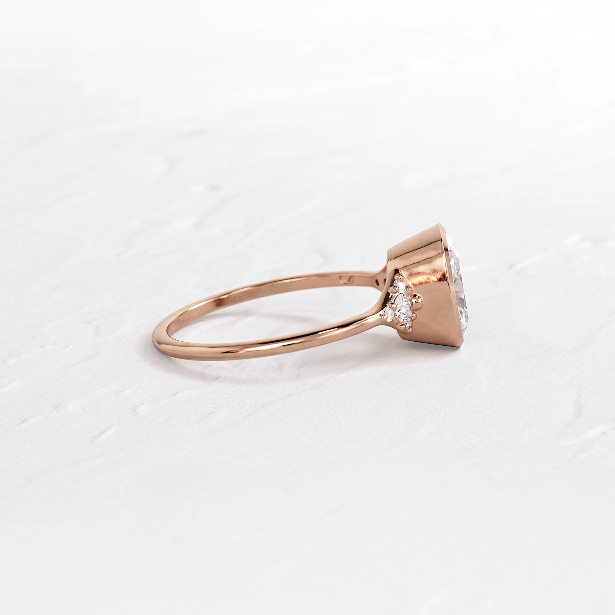 Evenfall Ring, Cushion Cut