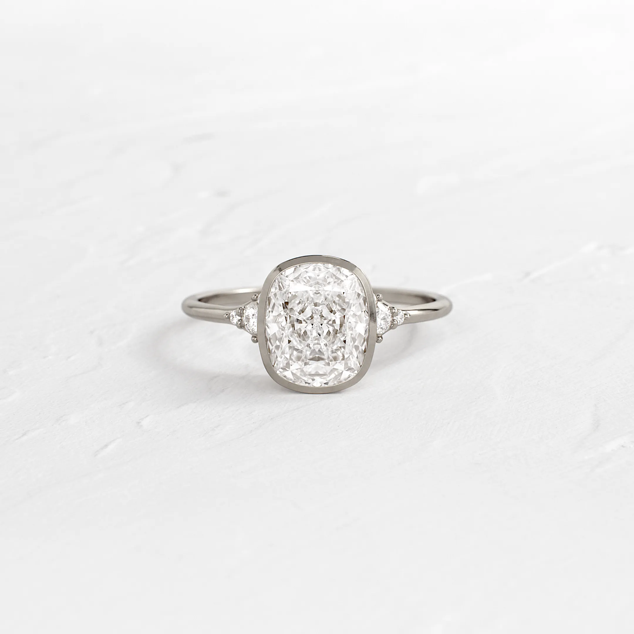 Evenfall Ring, Cushion Cut