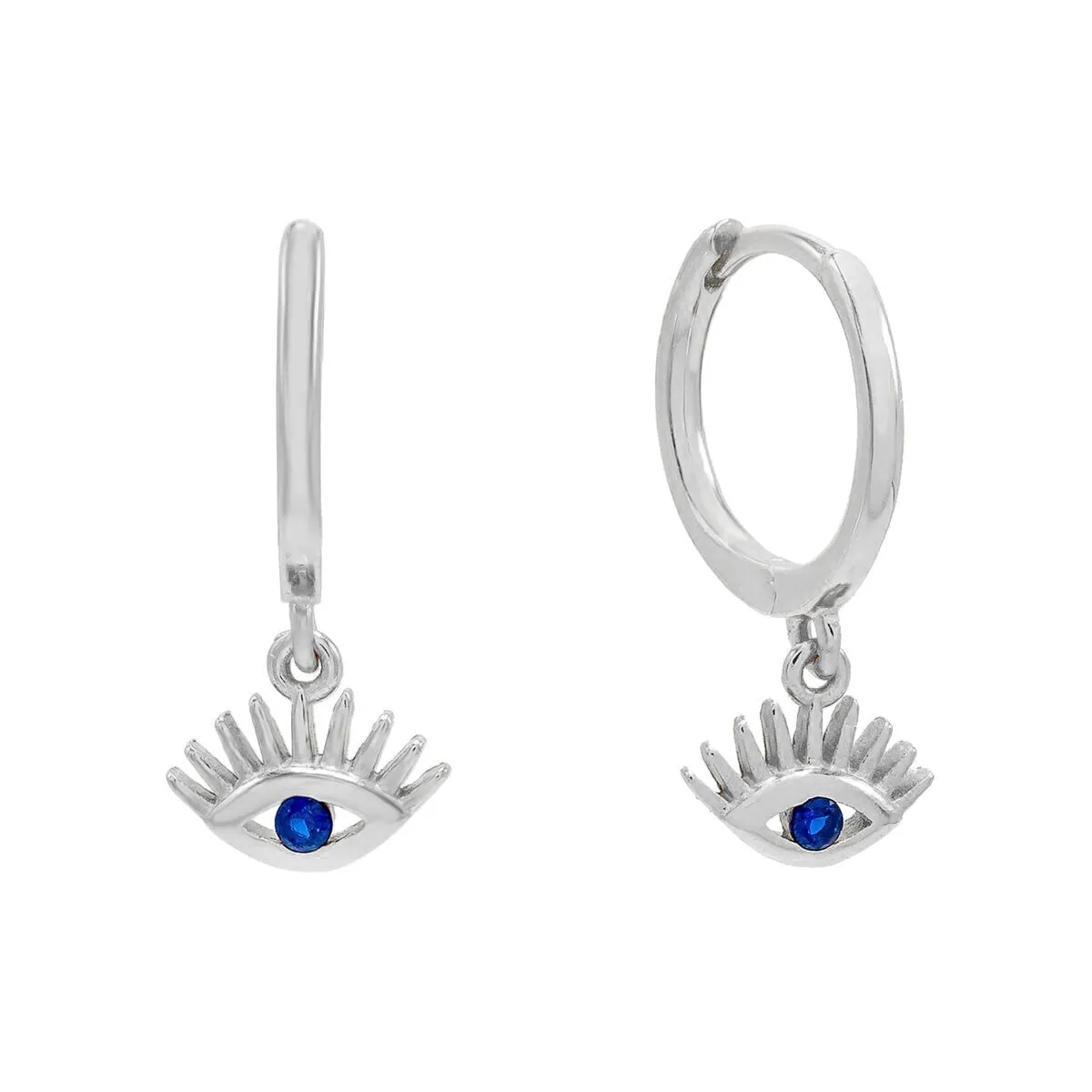 Evil Eye Lash Huggie Earring