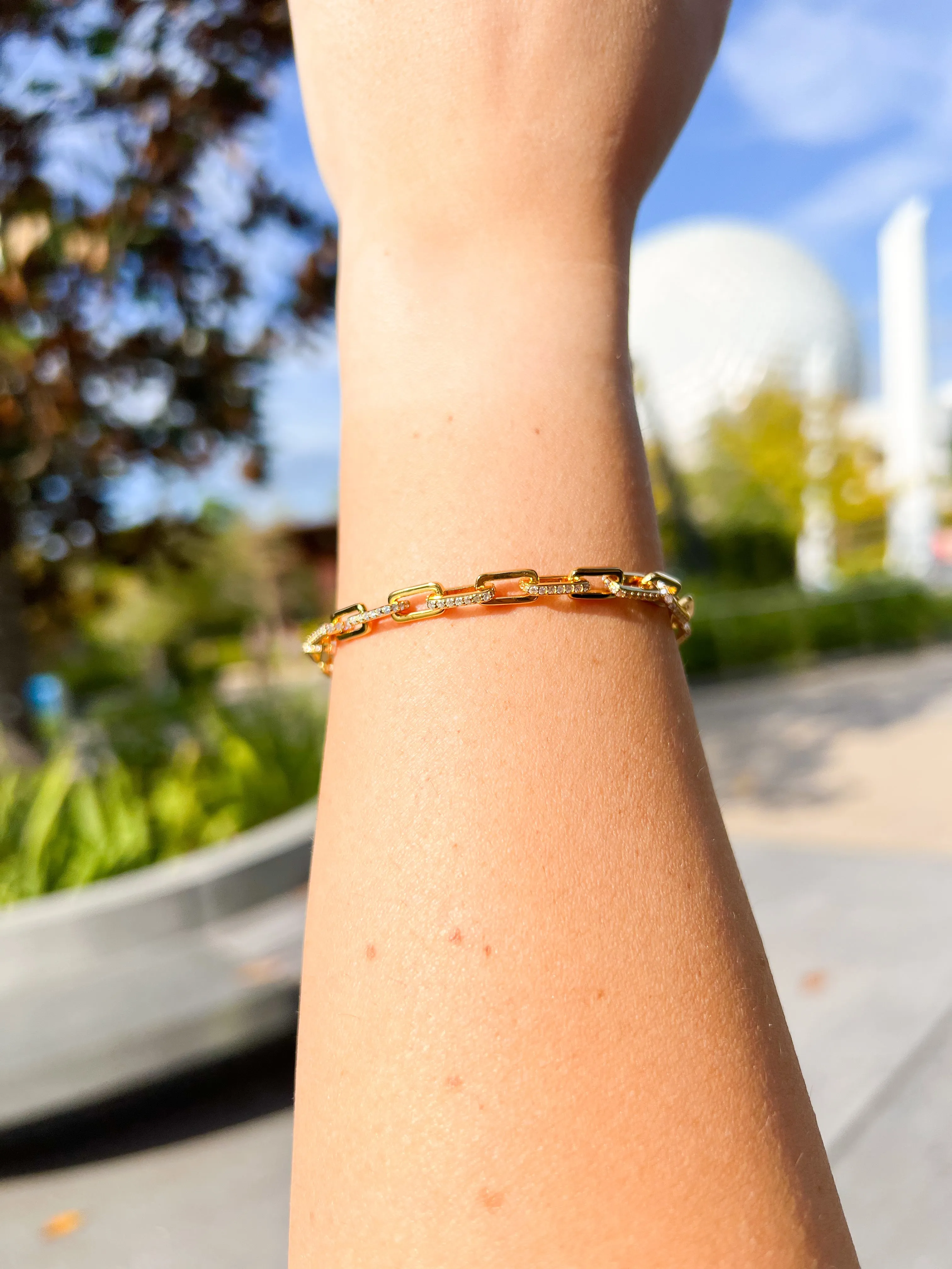 Fairy Tale Paperclip Bracelet