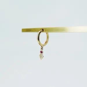 Fan Ruby Hoop