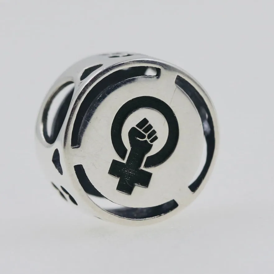 Female Symbol Feminist Power Bead Charm