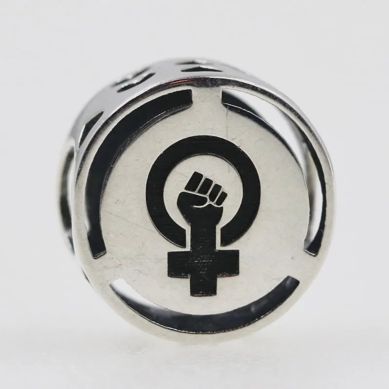 Female Symbol Feminist Power Bead Charm