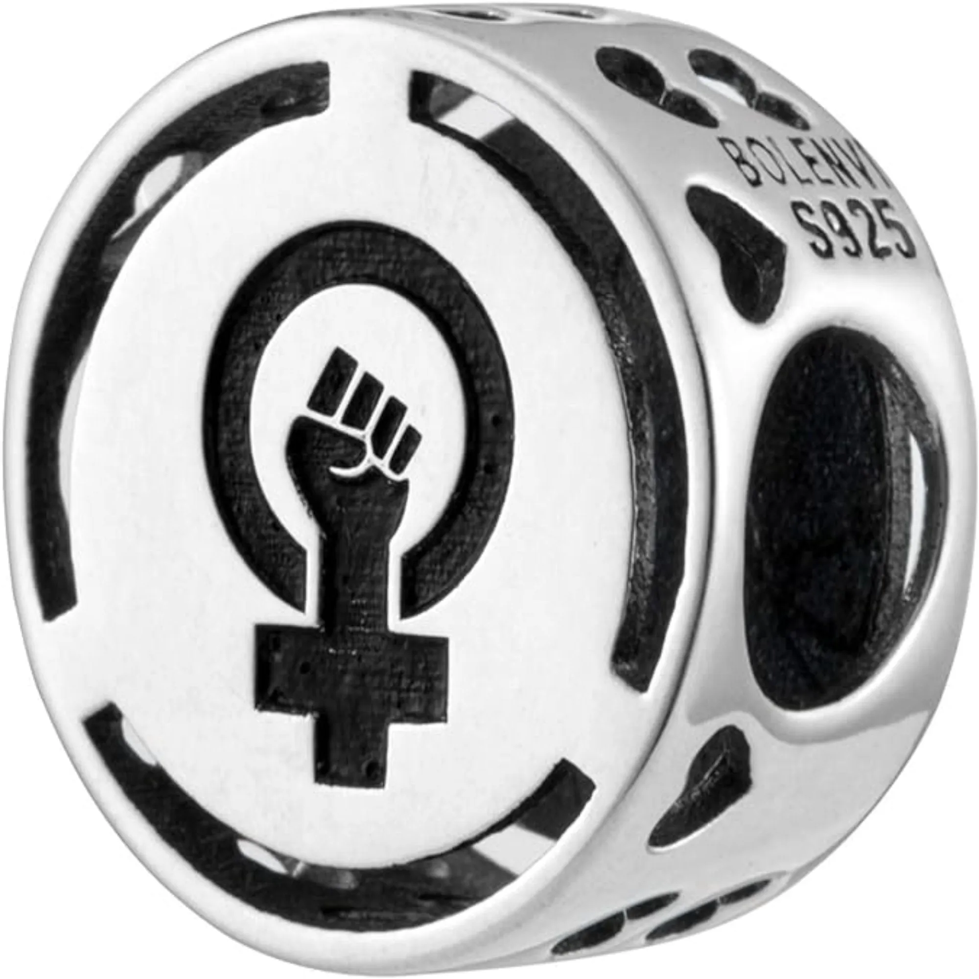 Female Symbol Feminist Power Bead Charm