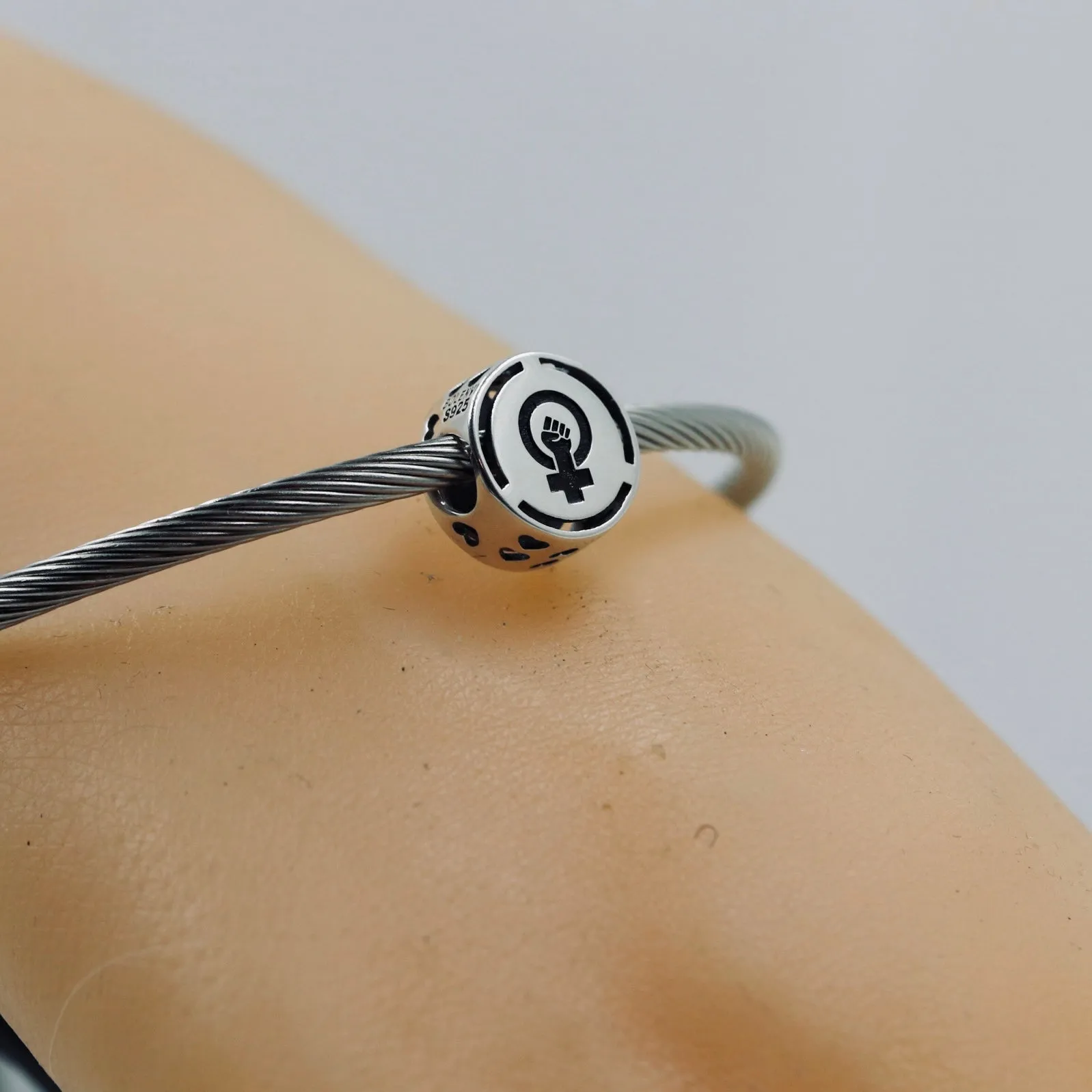 Female Symbol Feminist Power Bead Charm