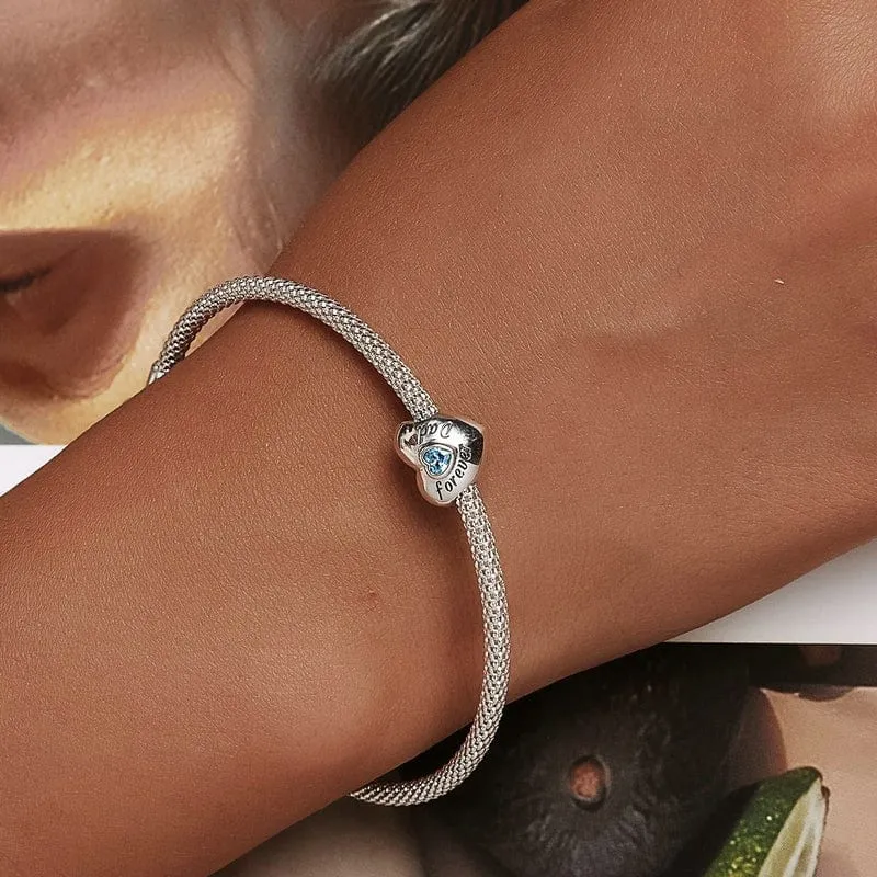 Forever Dad Heart Charm