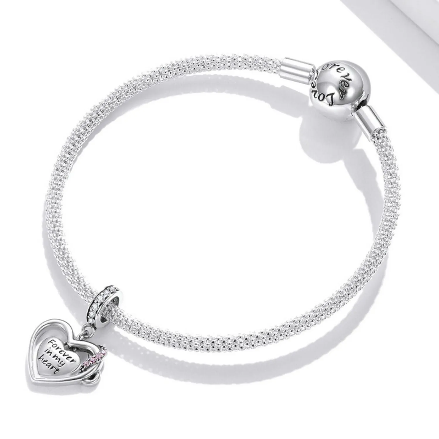 Forever Heart Pendant Charm