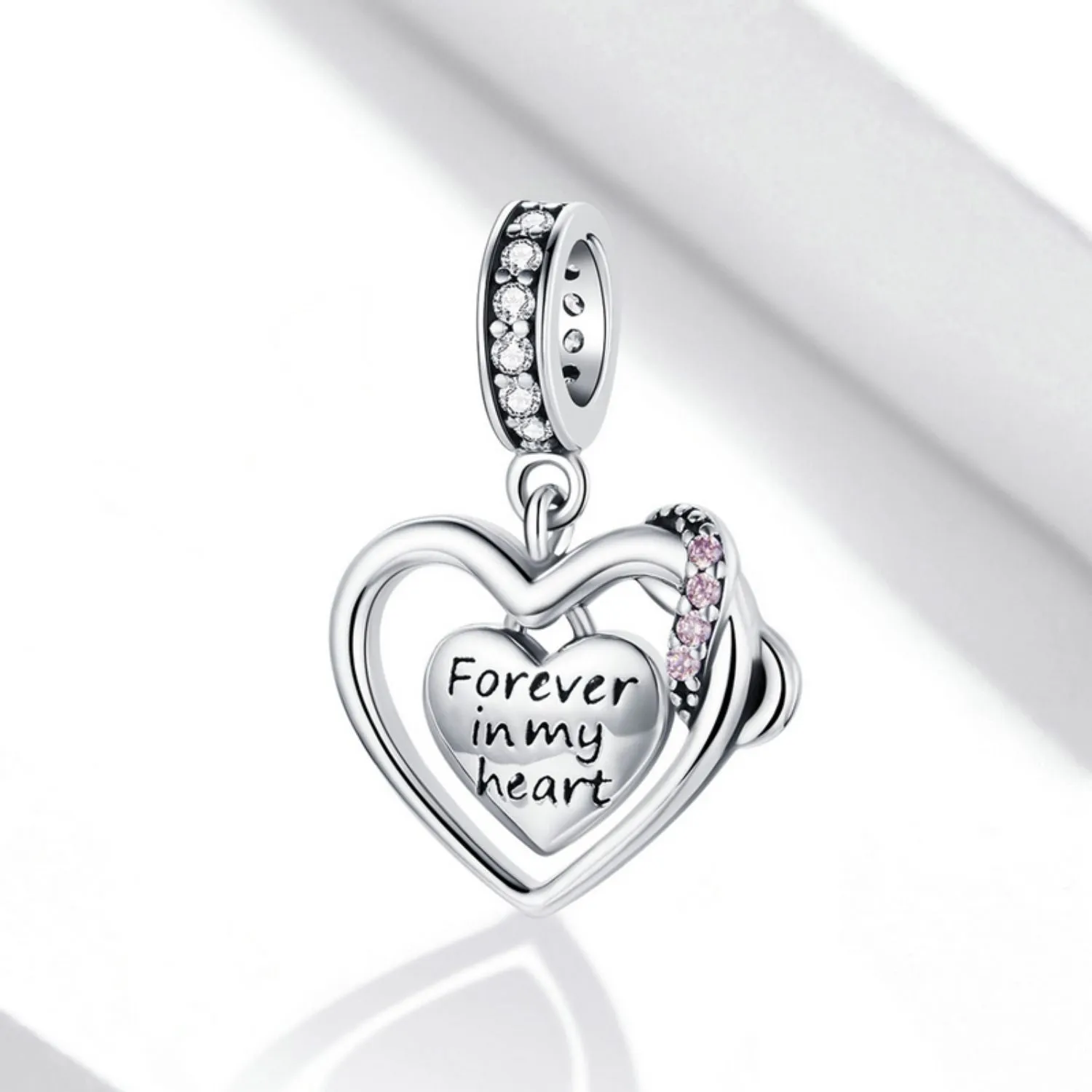 Forever Heart Pendant Charm