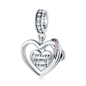 Forever Heart Pendant Charm