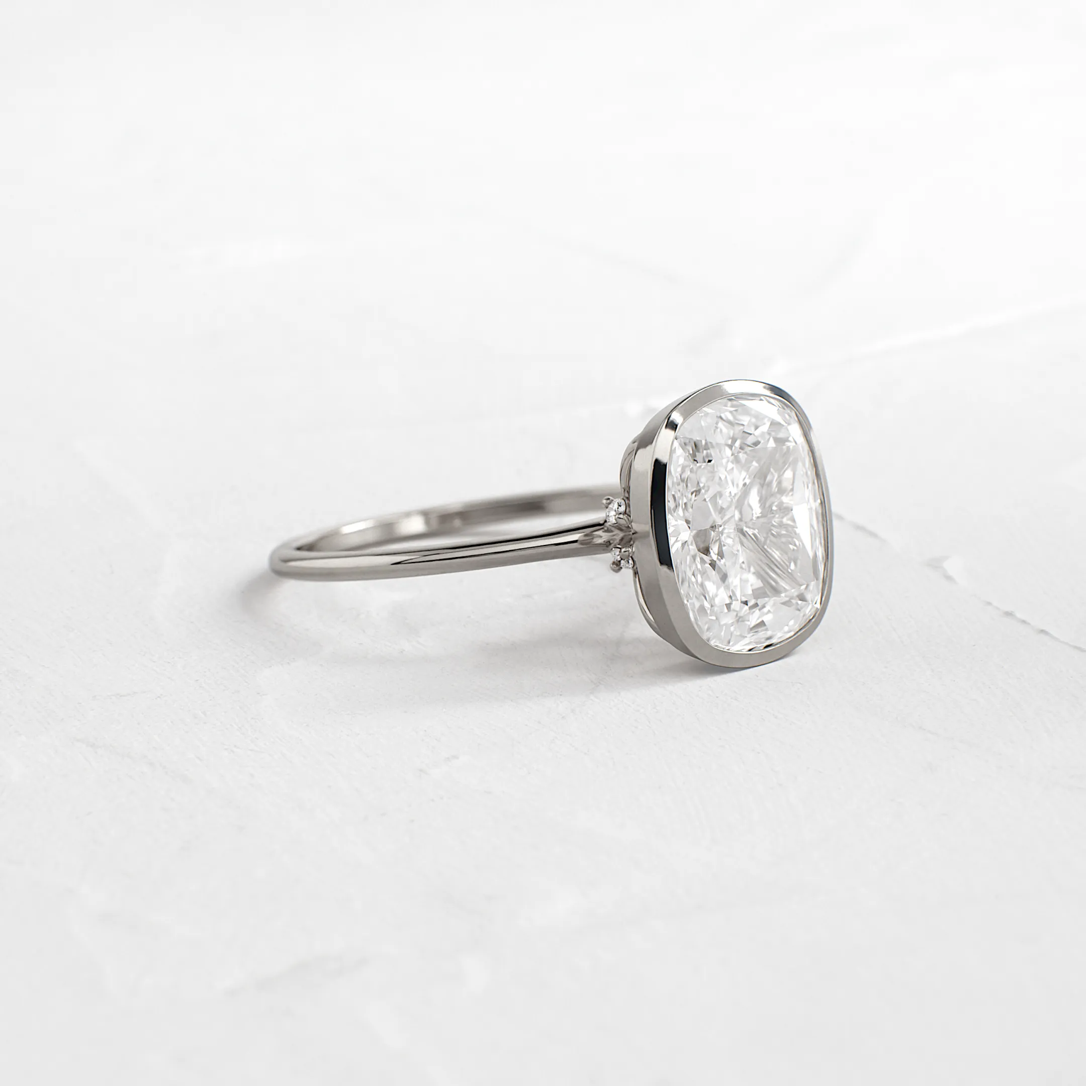 Formation Ring, Cushion Cut