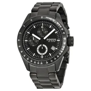 Fossil Chronograph Black Ion-plated Men's Watch CH2601