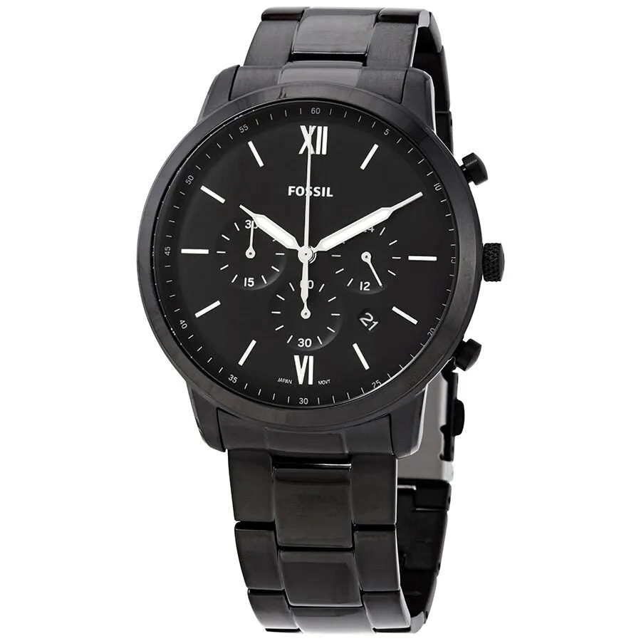 Fossil Neutra Chronograph Quartz Black Dial Men's Watch FS5474