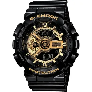 G Shock Black and Gold Series Watch GA110GB-1A