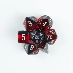 Garnet Birthday – 7 Piece Dice Set