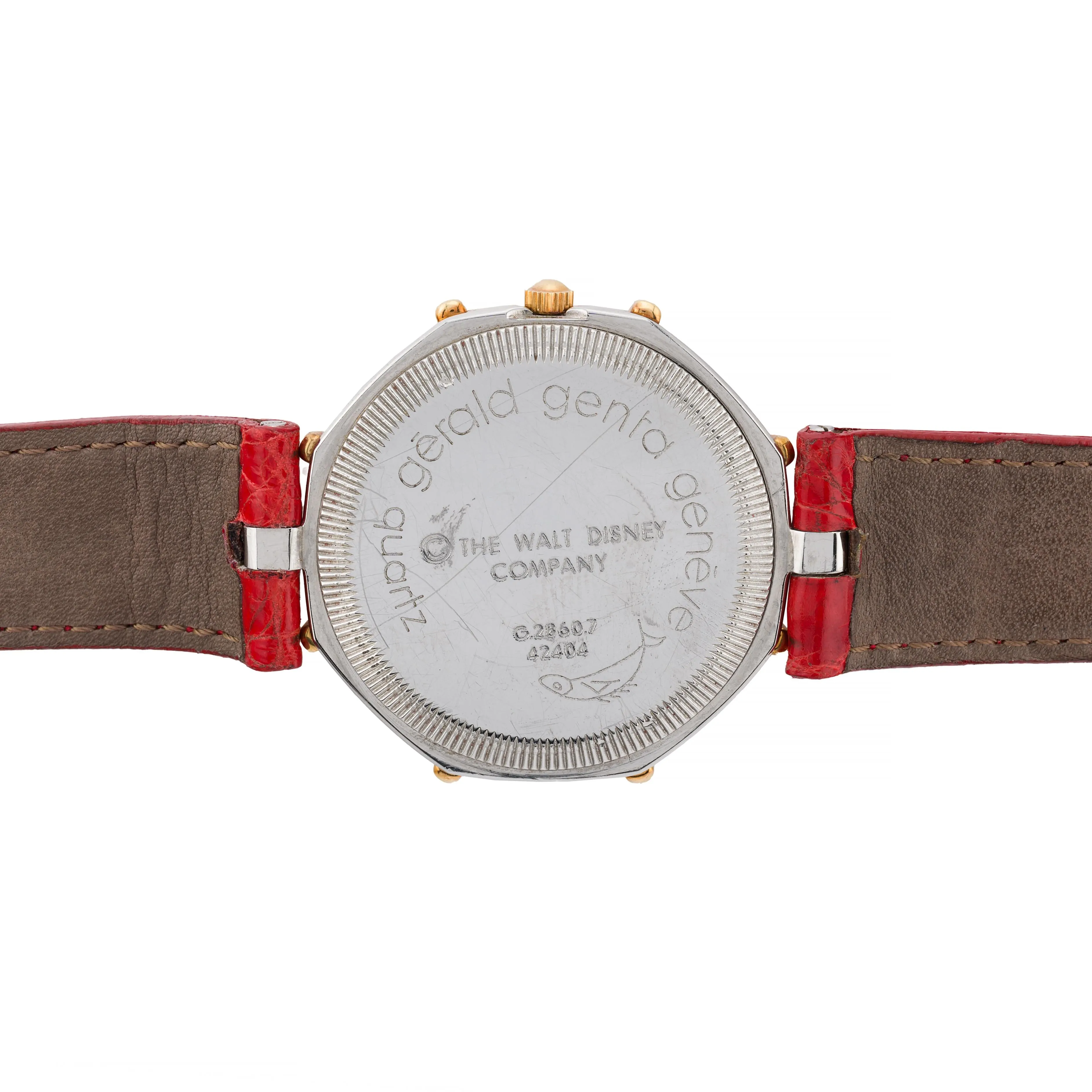 Gerald Genta for Disney Scrooge McDuck 18K Gold & Stainless Steel Wrist Watch