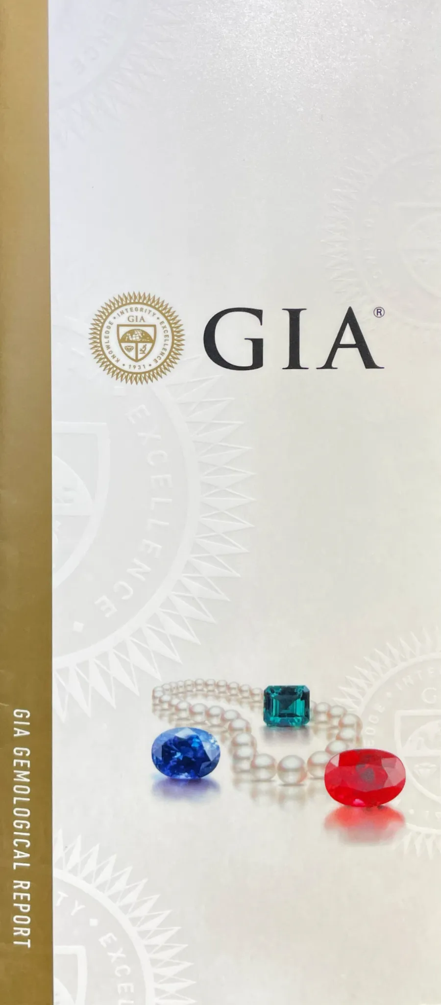 GIA Color-Changing Sapphire Engagement Ring 14k Yellow Gold | Lab-Created Stone