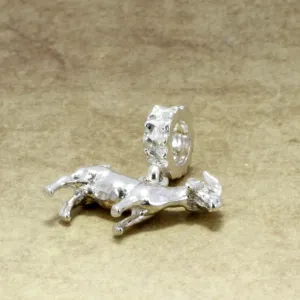 Goat Slide Charm for Modular Style Bracelet