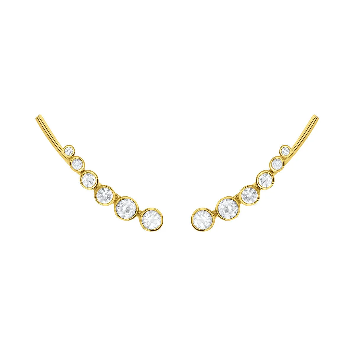 GOLD Climber Earrings