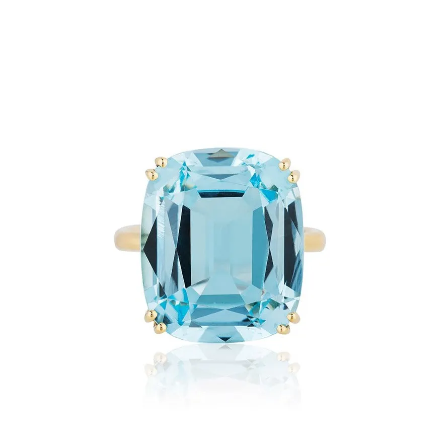 Gossip Jumbo Cushion Cut Ring