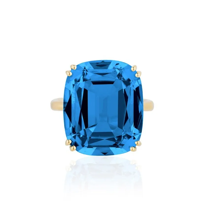 Gossip Jumbo Cushion Cut Ring