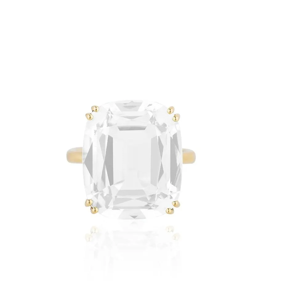 Gossip Jumbo Cushion Cut Ring
