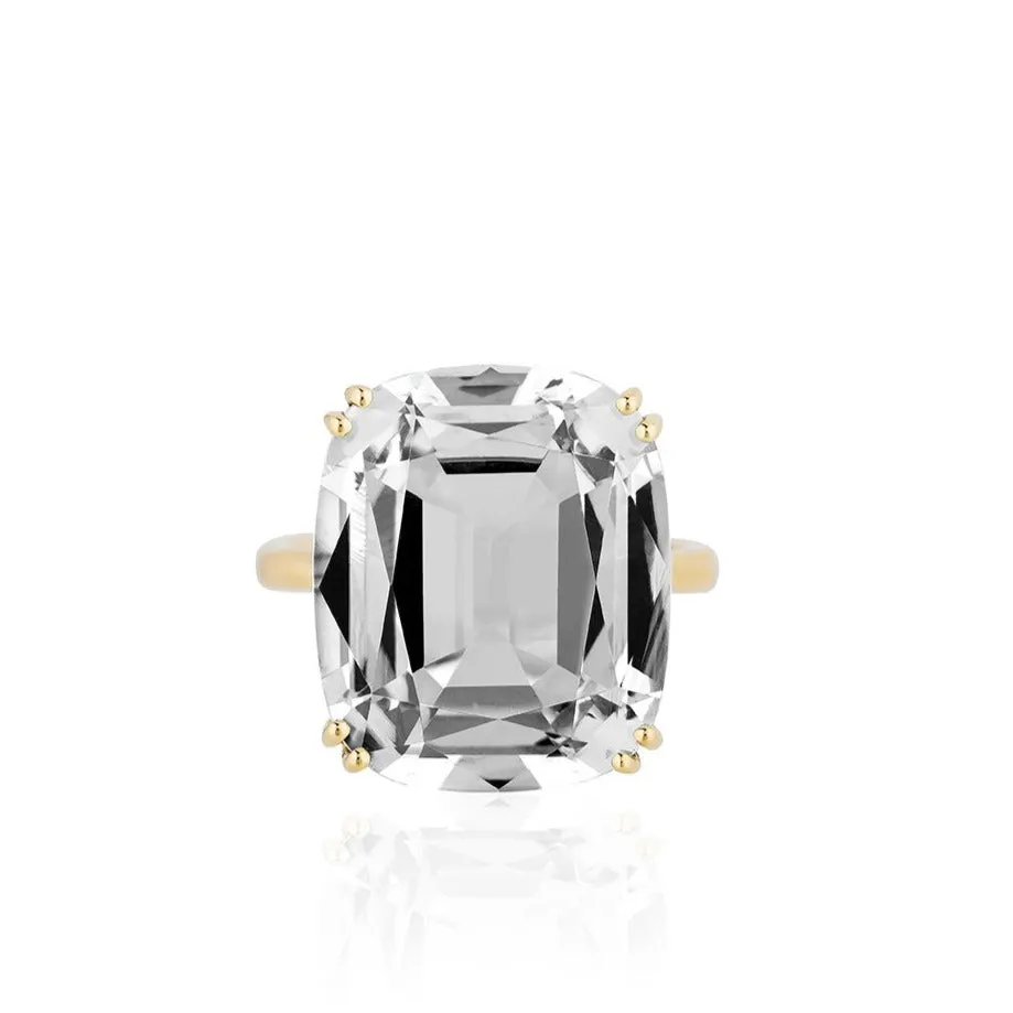 Gossip Jumbo Cushion Cut Ring