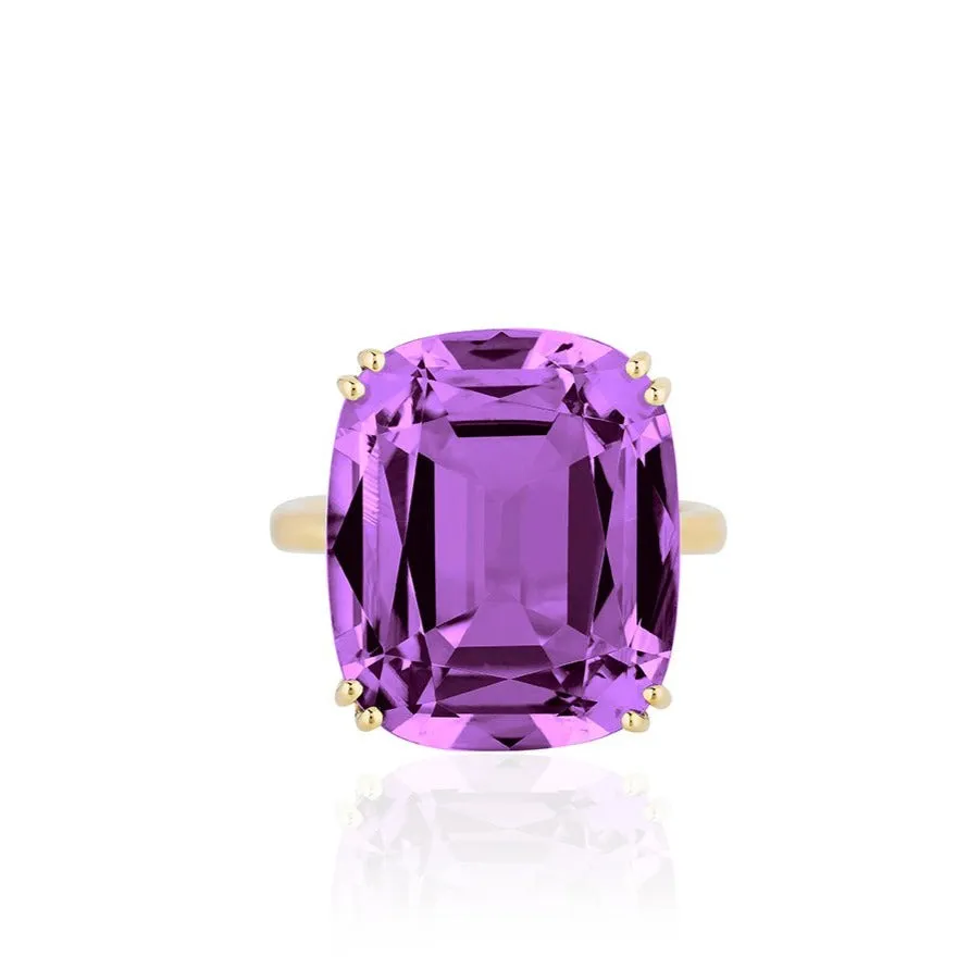Gossip Jumbo Cushion Cut Ring