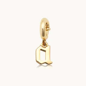 Gothic Letter A Charm