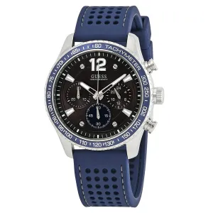 Guess Fleet Chronograph Black Dial Men's Watch W0971G2