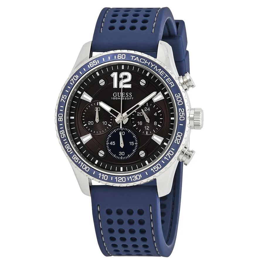 Guess Fleet Chronograph Black Dial Men's Watch W0971G2
