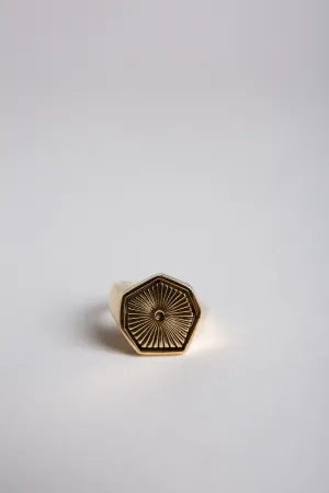 HANNAH MARTIN | FACET SIGNET SEAL RING