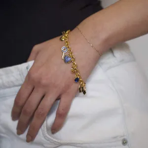Heart Charm Bracelet