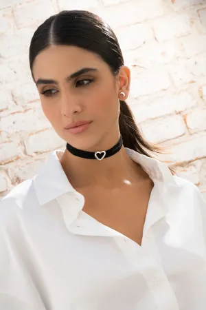Heart Leather Set   Earrings