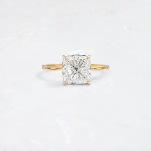 Hillside Ring, Cushion Cut