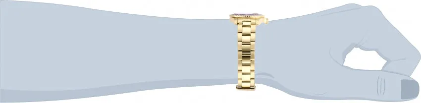 Invicta Men's Pro Diver Fashion Gold Blue Gold Strap Dial Watch -26974