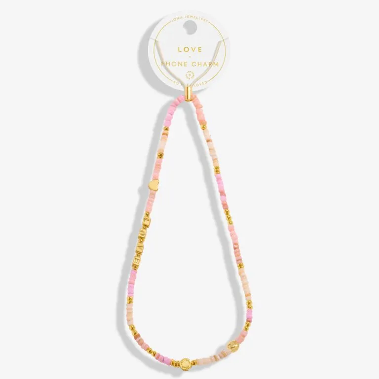 Joma Happy Little Moments Love Phone Charm