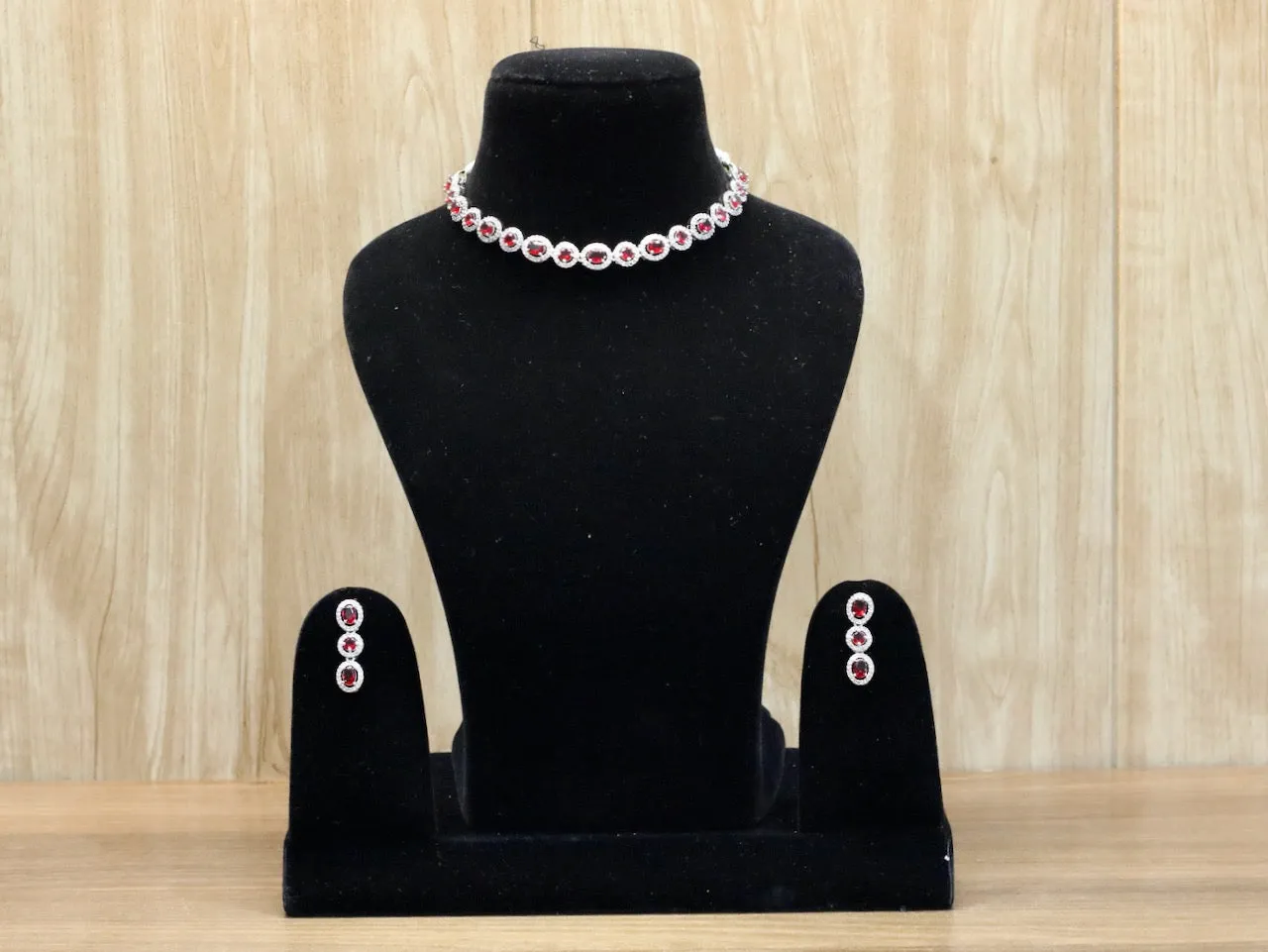 Laila AD Necklace Set