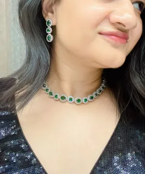 Laila AD Necklace Set