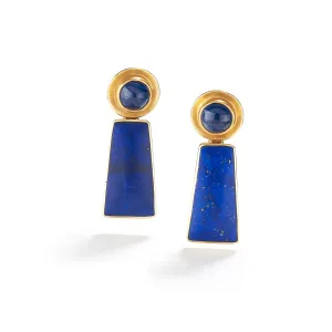 Lapis Drop Earrings