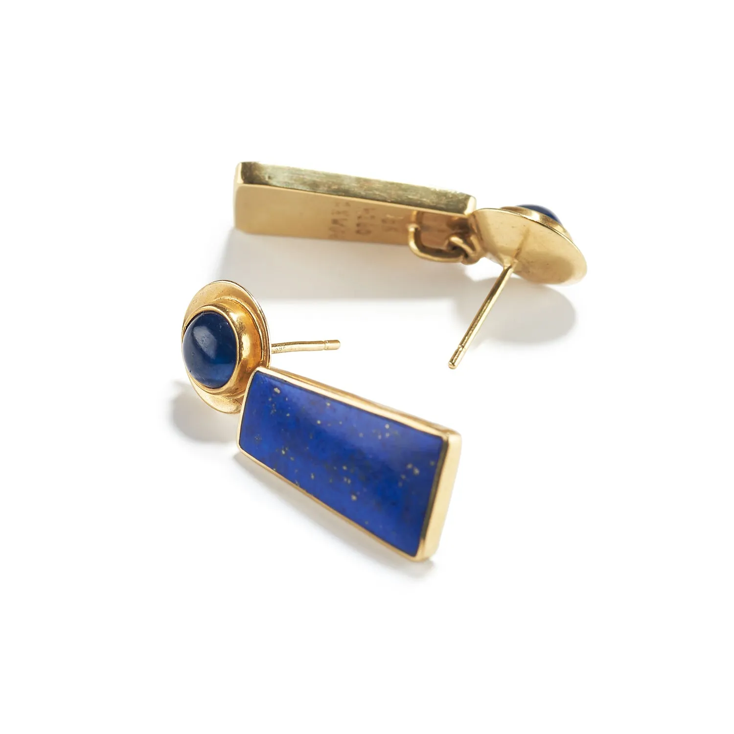 Lapis Drop Earrings
