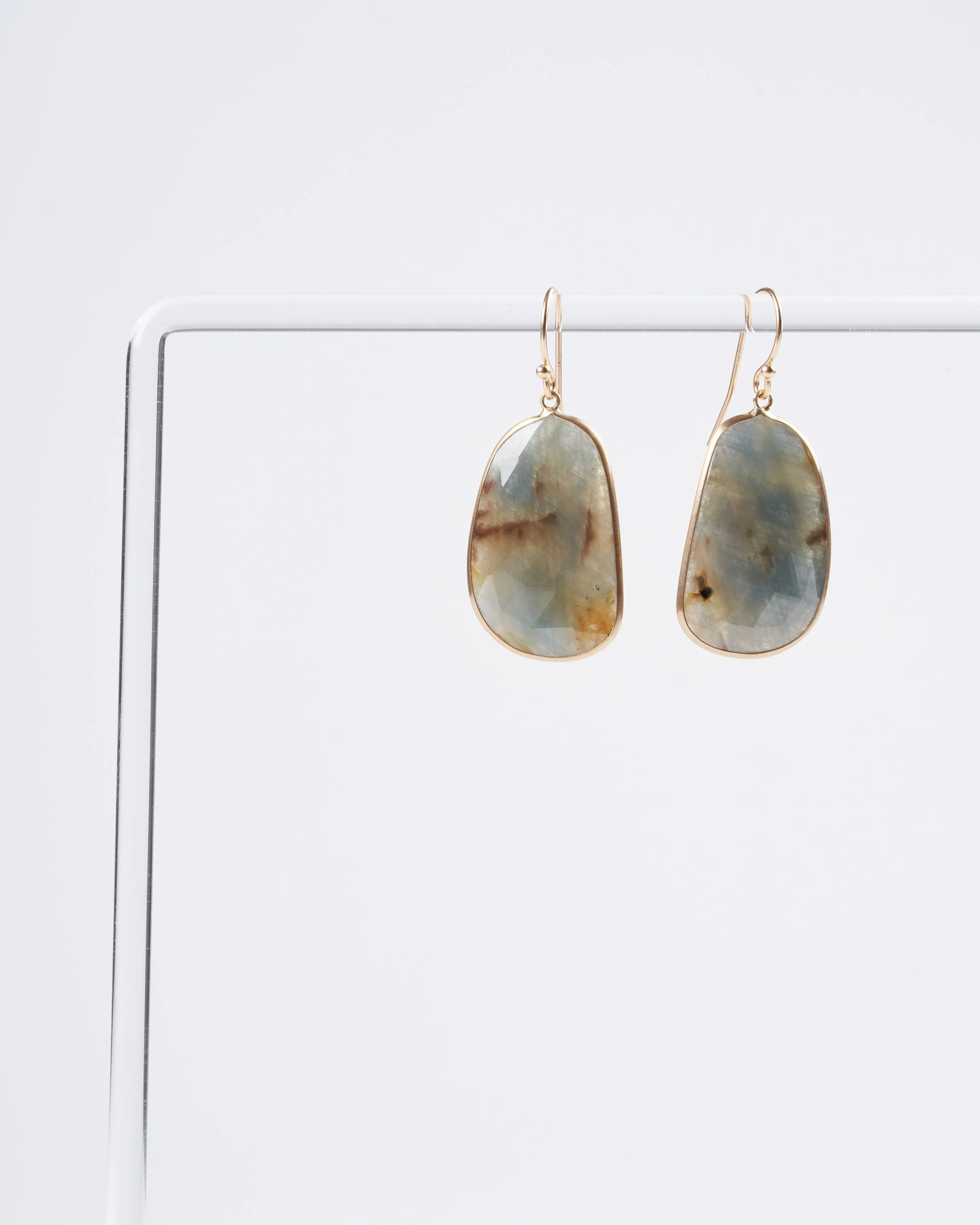 large green sapphire earrings