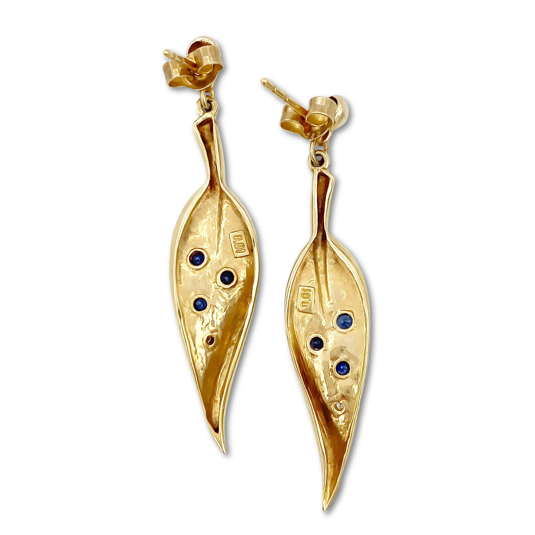 Leaf Drop Earrings